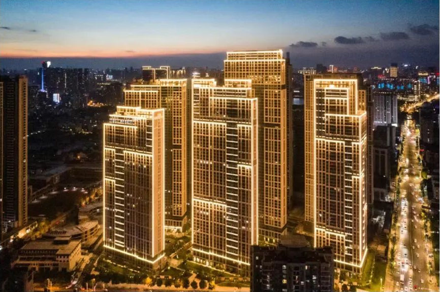 远洋集团建筑健康项目武汉东方境世界观实景图