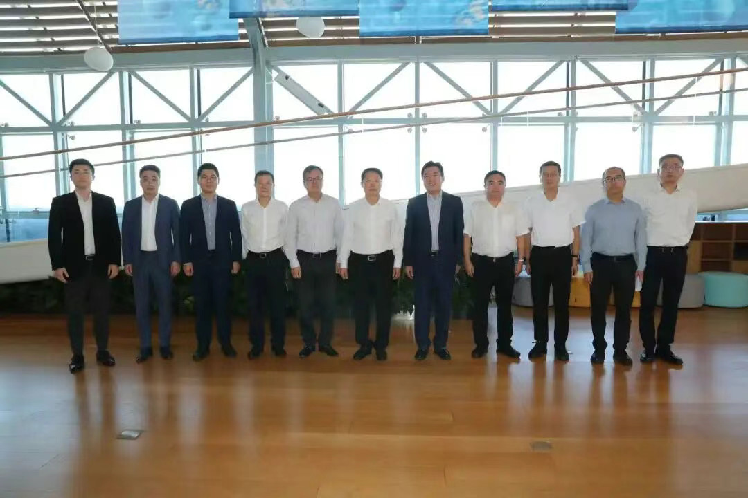 眉山市委黄河书记与远洋李明总裁等座谈交流现场拍摄