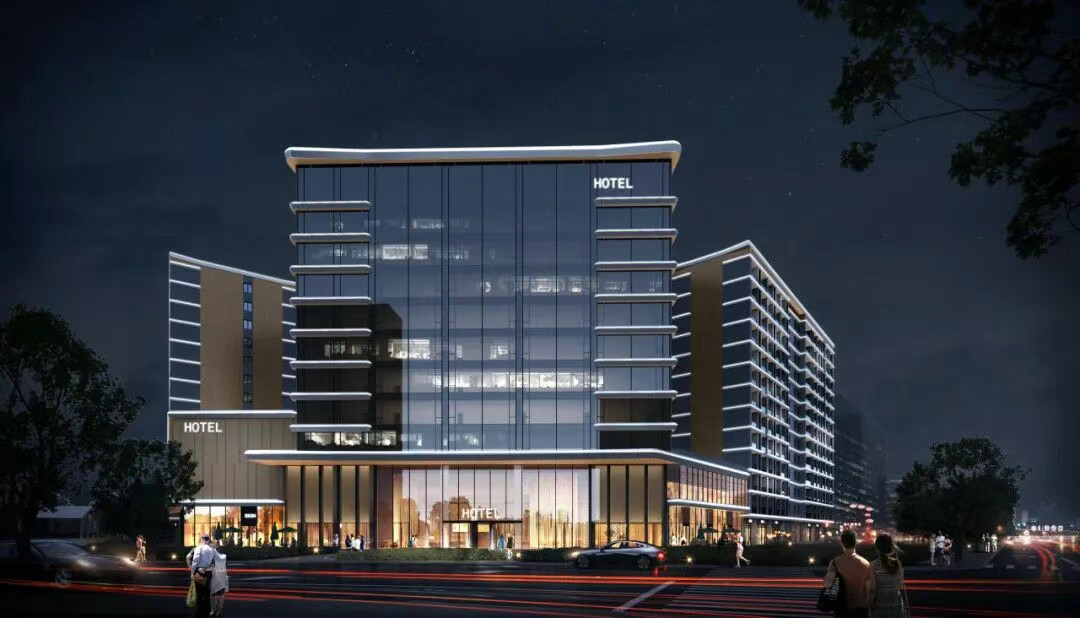 远洋集团旗下远洋建管代建代销的大连华南汇项目示意图