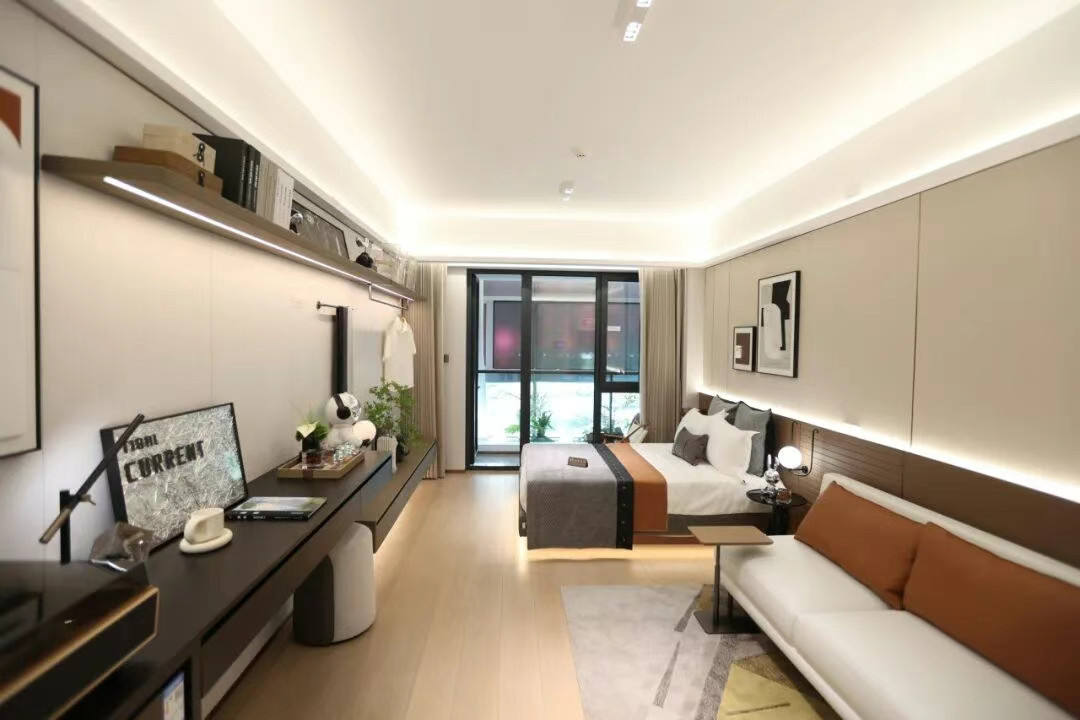 远洋集团旗下远洋建管代建代销的大连华南汇项目示意图